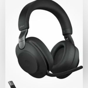 Jabra Evolve2 85 Stereo Wireless Headset (UC, USB-A) - Black